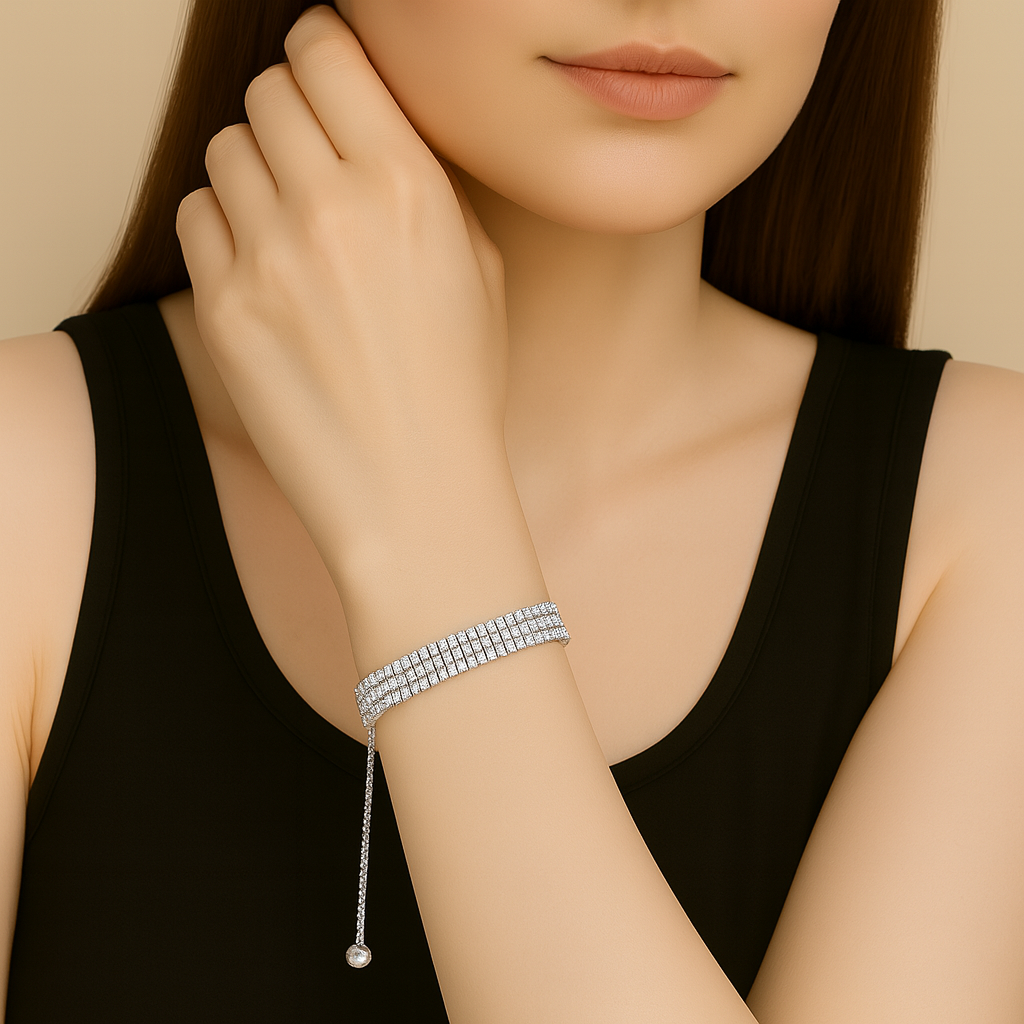 Elegant Crystal Bracelet
