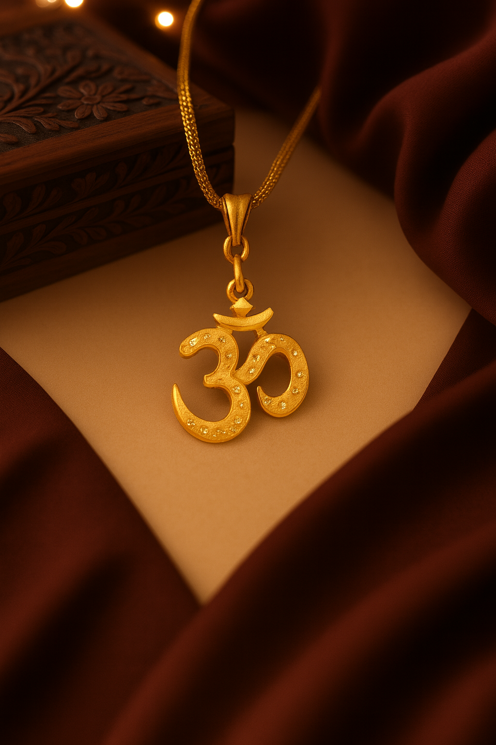 Sacred Om Pendant Necklace