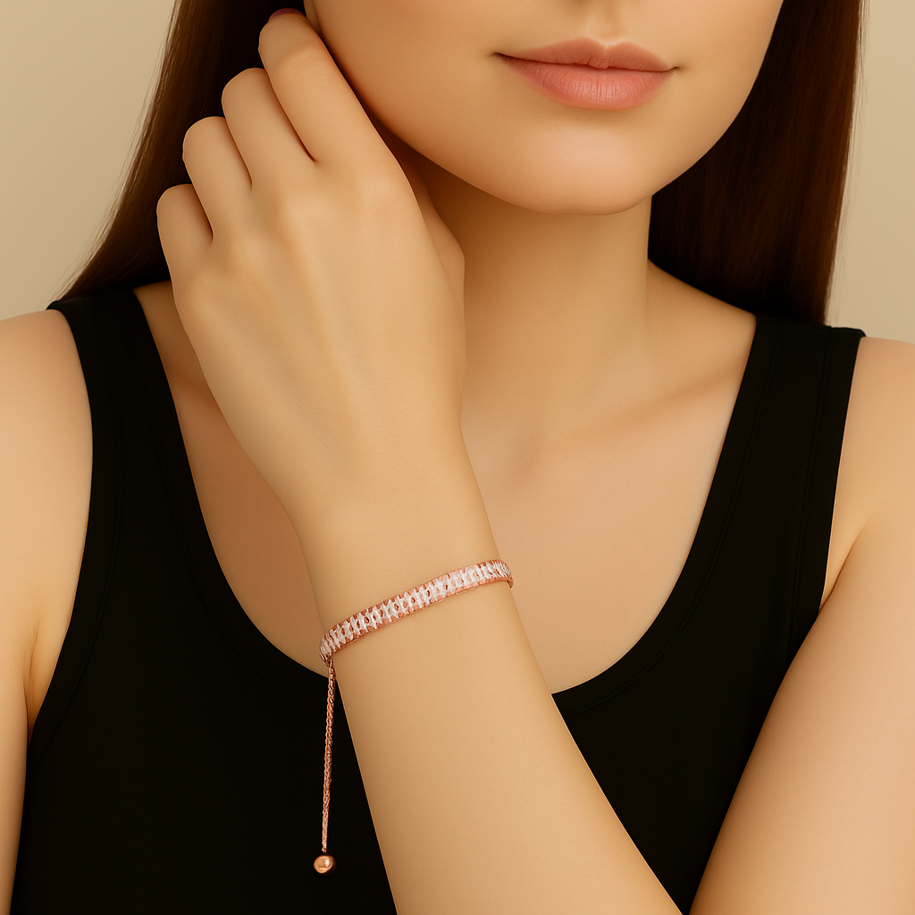 Classic Baguette Crystal Bracelet